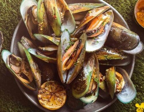 GREEN MUSSELS