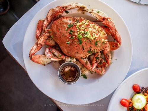 Garlic Roasted Crab