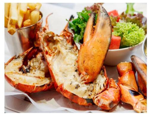 Roasted Whole Lobster
