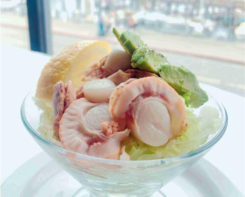 Fresh Scallop Cocktail