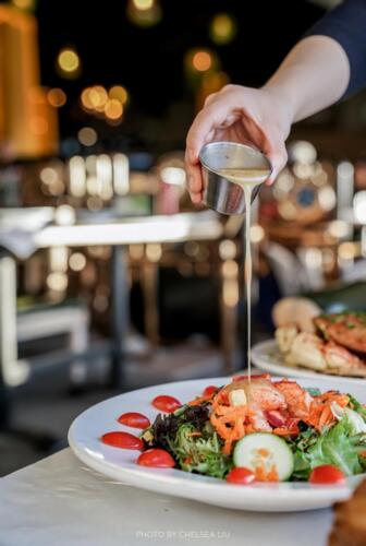 Seafood Garden Salad