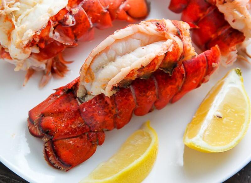 Steam Twin Lobster Tails